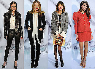 Photos of Celebrities at 2010 Autumn Chanel Show in Paris