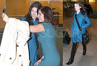 Photos of Anna Kendrick at an Airport After the Oscars