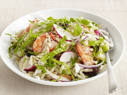 Spinach-Orzo Salad With Shrimp Recipe