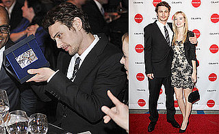 Photos of James Franco And Girlfriend Ahna O'Reilly Before Saturday Night Screens at SXSW 2010-03-16 03:00:00