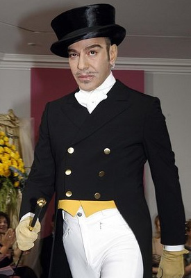 John Galliano is New Chairman of Fashion Fringe Replacing Donatella Versace