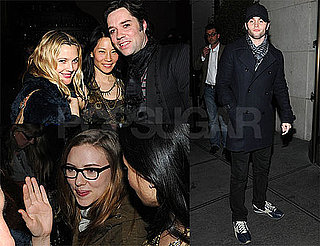 Photos of Scarlett Johansson, Drew Barrymore, Lucy Liu, and Penn Badgley at a Rufus Wainwright Show in Los Angeles