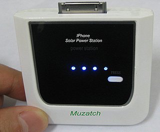 Solar iPhone Charger From Muzatch