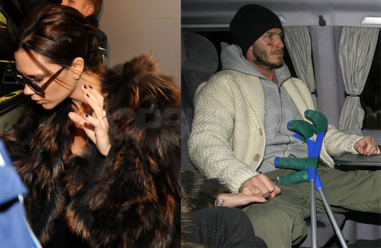 Photos of Posh and Becks