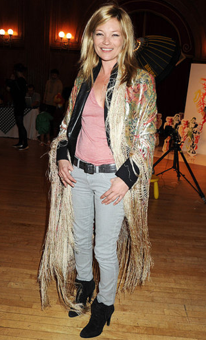 Kate Moss Floral Shawl