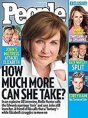 Elizabeth Edwards Disgusted by Rielle Hunter's Photos Elizabeth Edwards Disgusted by Rielle Hunter's Photos