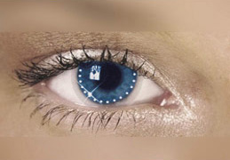 Swarovski Crystal Contact Lenses