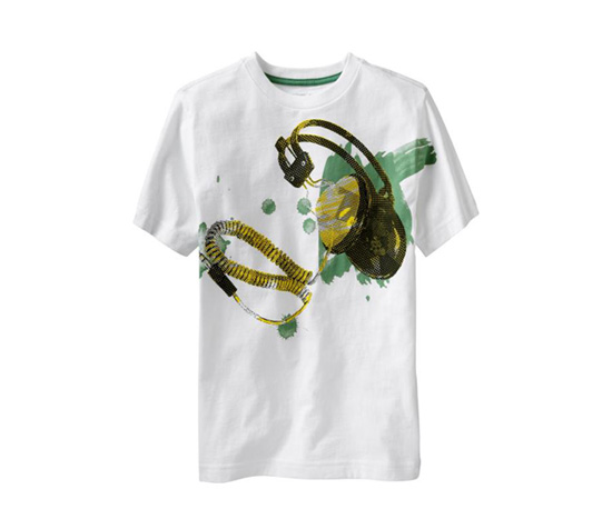 Boys Music Graphic Tee