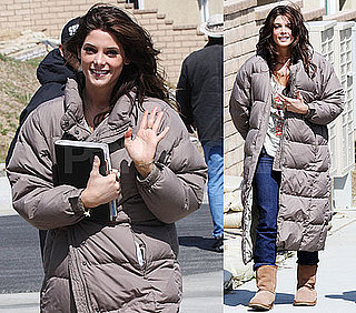 Photos of Twilight Star Ashley Greene on LA Set of Apparition