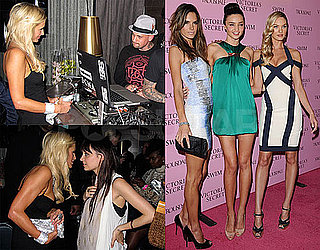 Photos of Paris Hilton and Nicole Richie Together at Victoria's Secret Swimsuit Party
