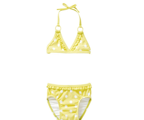 Yellow Polka Dot Bikini