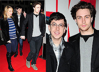 Photos of Aaron Johnson and Interview at Manchester Premiere of Kick-Ass Plus Christopher Mintz-Plasse, and Sam Taylor Wood