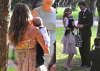 Photos of Tom Brady, Gisele Bundchen, and Benjamin Brady in Brazil