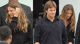 Photos of Tom Brady and Gisele Bundchen Leaving Lunch in Brazil