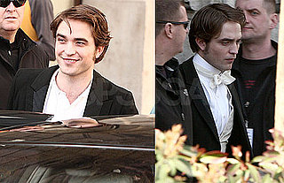 Photos of Robert Pattinson Filming Bel Ami in Budapest