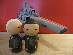 Battlestar Galactica Kokeshi Dolls Battlestar Galactica Kokeshi Dolls