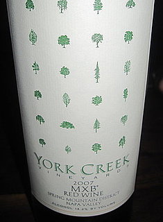 Review of York Creek 2007 MXB
