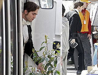 Photos of Robert Pattinson on the Set of Bel Ami in Budapest, Hungary