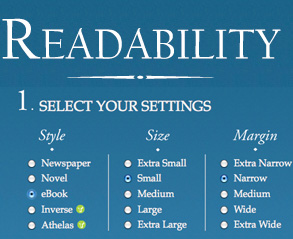 Read Pages Easier With Readability