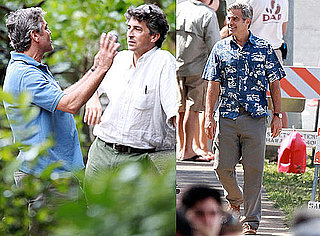 Photos of George Clooney and Alexander Payne Together on the Oahu Set of The Descendants