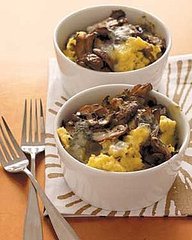 Baked Polenta With Mushrooms Recipe Baked Polenta With Mushrooms Recipe