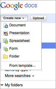 New Google Docs Features Cloud Storage and Folder Sharing