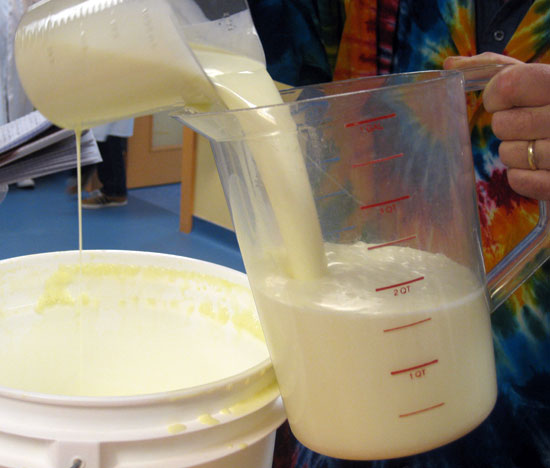 Measuring the Cream Base Measuring the Cream Base