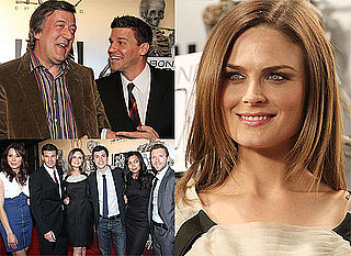 Stephen Fry Celebrates 100 Episodes of Bones With David Boreanaz 2010-04-08 19:00:58