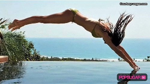 Gisele Bundchen in a Bikini For Vogue
