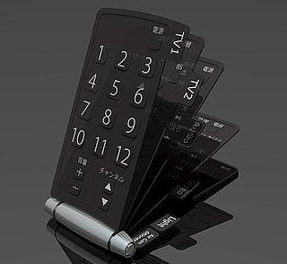All-in-One Flip Remote From Japan: For Sale or Concept?
