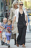 Picture of Gwyneth Paltrow in NYC With Kids
