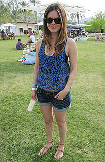 Picture of Rachel Bilson in Joie Sandals at Coachella
