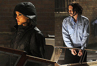 Pictures of Angelina Jolie and Johnny Depp in Handcuffs Filming At Night In Venice, Italy