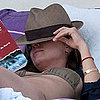 Guess Who's Reading a Book on the Beach in Her Bikini?