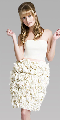 10 Fabulously Nontraditional Wedding Dresses