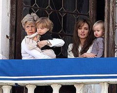 Angelina Jolie and Jane Pitt: Out with the Twins