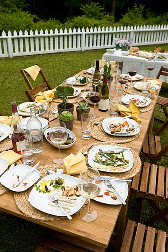 Decoration Ideas For an Early Spring Barbecue