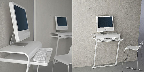 Minimalist Computer Desk From DesignSpray