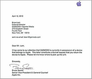 Apple Formally Requests the Found iPhone 4 Back