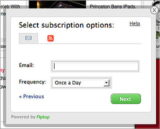 Fliptop Emails You When Your Favorite Sites Are Updated