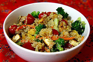 Recipe For Quinoa Salad With Dried Apricots and Tofu