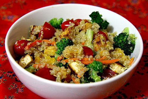 Recipe For Quinoa Salad With Dried Apricots and Tofu