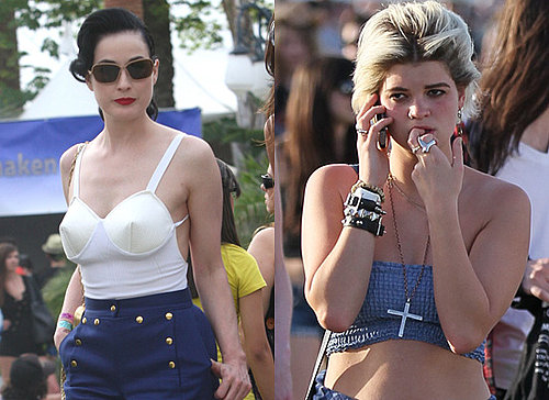Photos of Celebrities at Coachella Festival 2010