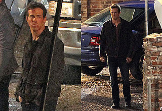 Pictures of Ryan Reynolds Filming Green Lantern