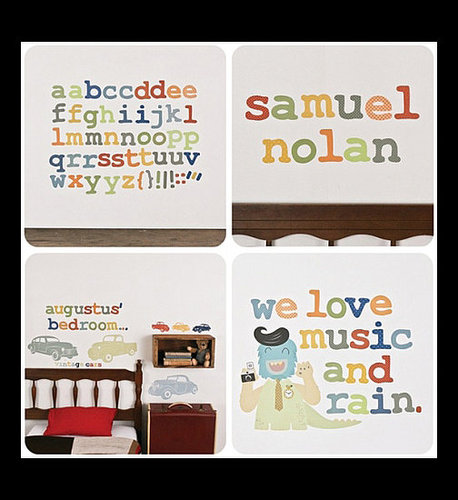 Love Mae Fabric Wall Stickers Love Mae Fabric Wall Stickers