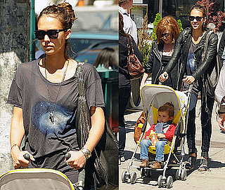 Pictures of Jessica Alba And Honor Warren Together Walking in NYC