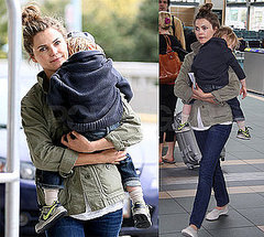 Pictures of Keri Russell and River At the Vancouver International Airport Pictures of Keri Russell and River At the Vancouver International Airport
