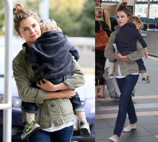 Pictures of Keri Russell and River Deary
