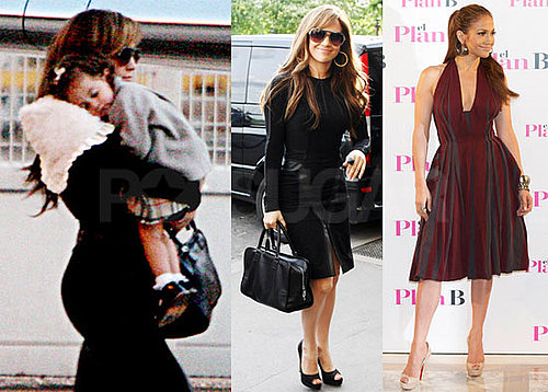 Pictures of Jennifer Lopez and Emme Anthony Leaving Paris Heading to Madrid