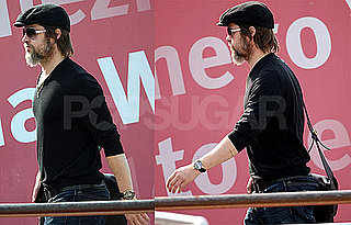 Pictures of Brad Pitt Solo in Venice